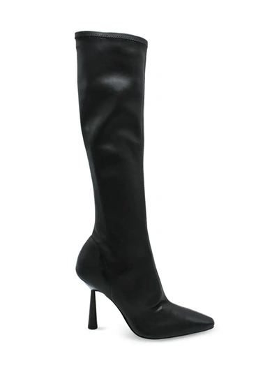 Gia Borghini Gia X Rhw Rosie 8 Stretch Knee-high Boots In Black