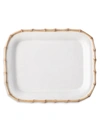 Juliska Bamboo Classic Natural 12" Rectangular Platter