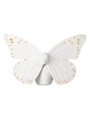 Lladrò Timeless Candle Butterfly Figurine In White