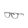 Ray Ban Rb7199 Eyeglasses Black Frame Clear Lenses Polarized 54-18 In Black