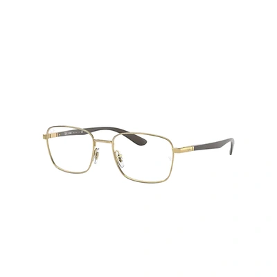 Ray Ban Rb6478 Eyeglasses Brown Frame Clear Lenses 53-18