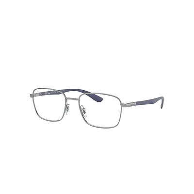 Ray Ban Rb6478 Eyeglasses Blue Frame Clear Lenses 51-18 In Blau