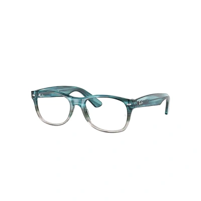 Ray Ban New Wayfarer Optics Eyeglasses Havana Frame Clear Lenses 52-18