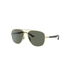 Ray Ban Rb3683 Sunglasses Tortoise Frame Green Lenses Polarized 56-15 In Tortoise