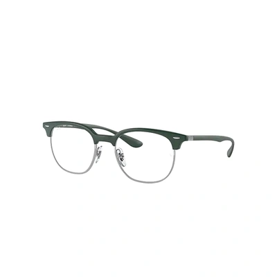 Ray Ban Rb7186 Eyeglasses Green Frame Clear Lenses 51-19