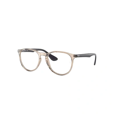 Ray Ban Erika Optics Eyeglasses Blue Frame Clear Lenses 51-18