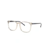 Ray Ban Rb5387 Eyeglasses Blue Frame Clear Lenses 52-18 In Blue