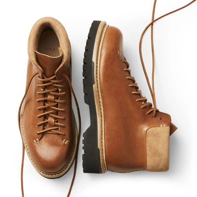 Feit Utility Hiker Boots In Tan
