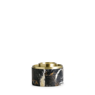 Addition Studio Asteroid Oil Burner In Black Marble