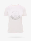 Moncler Studded Logo T-shirt In White