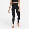 Nike Women's Yoga Luxe High-waisted Leggings In Black/dark Smoke Grey
