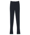Jacquemus Le Pantalon Maille Flared Trousers In Black