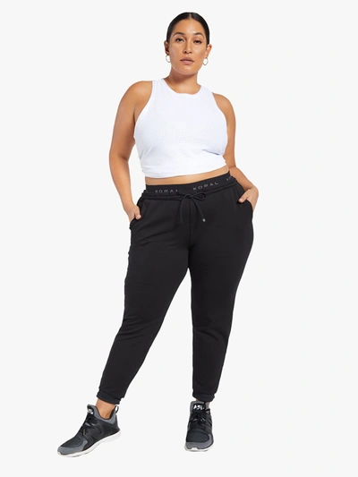 Koral Station Sweatpants In Black