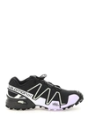 Salomon Speedcross 3 Trail Running Shoes In Black,purple,green