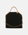 Stella Mccartney Falabella Fold-over Tote In Black