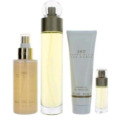 Perry Ellis Ladies 360 Gift Set Fragrances 844061013315 In Blue