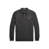 Polo Ralph Lauren Mesh Long-sleeve Polo Shirt In Royal Heather