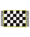 MACKENZIE-CHILDS COURTLY CHECK BATH RUG, 34" X 24",PROD169390268