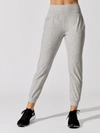 Beyond Yoga Spacedye Midi Jogger In Chai