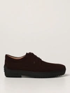 TOD'S BROGUE SHOES TOD'S MEN COLOR COFFEE,C55464132