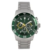Nautis Dive Chrono 500 Chronograph Quartz Green Dial Mens Watch 17065-i In Green