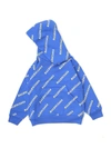 BALENCIAGA BALENCIAGA KIDS LOGO ALLOVER PRINTED HOODIE