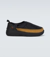 Moncler Genius Men's 2 Moncler 1952 X Suicoke Quilted Pepper Loafers In Black