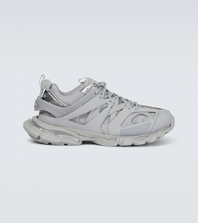 Balenciaga Track Sneakers In Light Grey