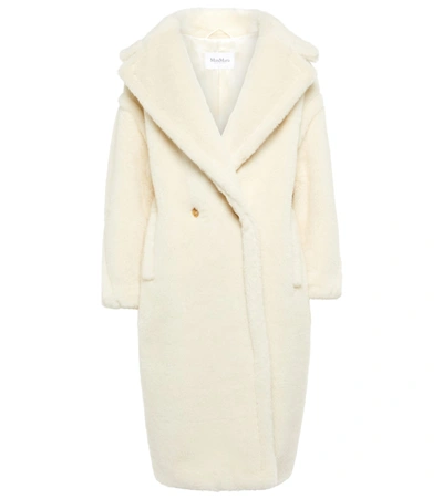 Max Mara Tedgirl Icon Coat In Alpaca And Wool In Neutral