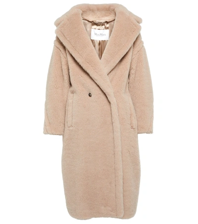 Max Mara Tedgirl Alpaca-blend Coat In Cacha