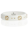 GUCCI ICON 18KT GOLD-PLATED RING WITH ZIRCONIA,P00615446