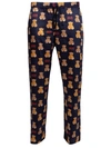 GARCONS INFIDELES SNAP PANTS BEAR NAVY BLUE