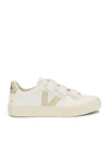 Veja Recife Logo Sneakers In Extra White & Natural