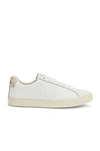 Veja Embroidered-logo Low-top Sneakers In Extra White