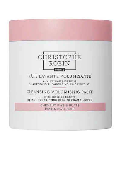 Christophe Robin Cleansing Volumizing Paste With Pure Rassoul Clay And Rose Extracts In N,a