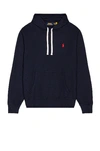 Polo Ralph Lauren Long Sleeve Fleece Sweatshirt In Cruise Navy