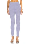 Givenchy Lace Monogram Stretch Legging In Lilac