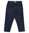 GUCCI BABY STRAIGHT-LEG JEANS,P00617729