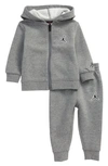 Jordan Babies' Jbd Essentials Hoodie & Joggers Set In Stealth