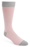 Ted Baker Textured Socks In Pink/ Pink