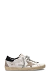Golden Goose Ss21 Gmf00102 F000318 Super-star Sneakers Black Heel/white In White Ice Black