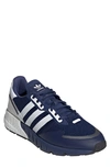 Adidas Originals Zx 1k Boost Sneaker In Dark Blue/ White/ Core Black