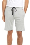 Polo Ralph Lauren Supreme Comfort Cotton Blend Classic Fit Pajama Shorts In Grey Black