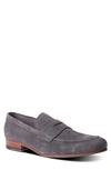 Gordon Rush Men's Cartwright Premium Slip On Penny Loafers In Gray