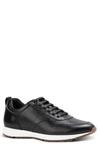 Gordon Rush Connor Vibram Leather Sneaker In Black
