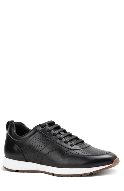 Gordon Rush Connor Vibram Leather Sneaker In Black