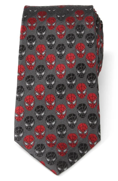 Cufflinks, Inc Spider-man Silk Tie In Gray