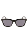 Lanvin Jl 52mm Rectangular Sunglasses In Black
