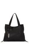 Vince Camuto Rylan Leather Tote In Nero