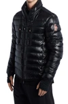 Moncler Day-namic Hers Ripstop Down Jacket In Black